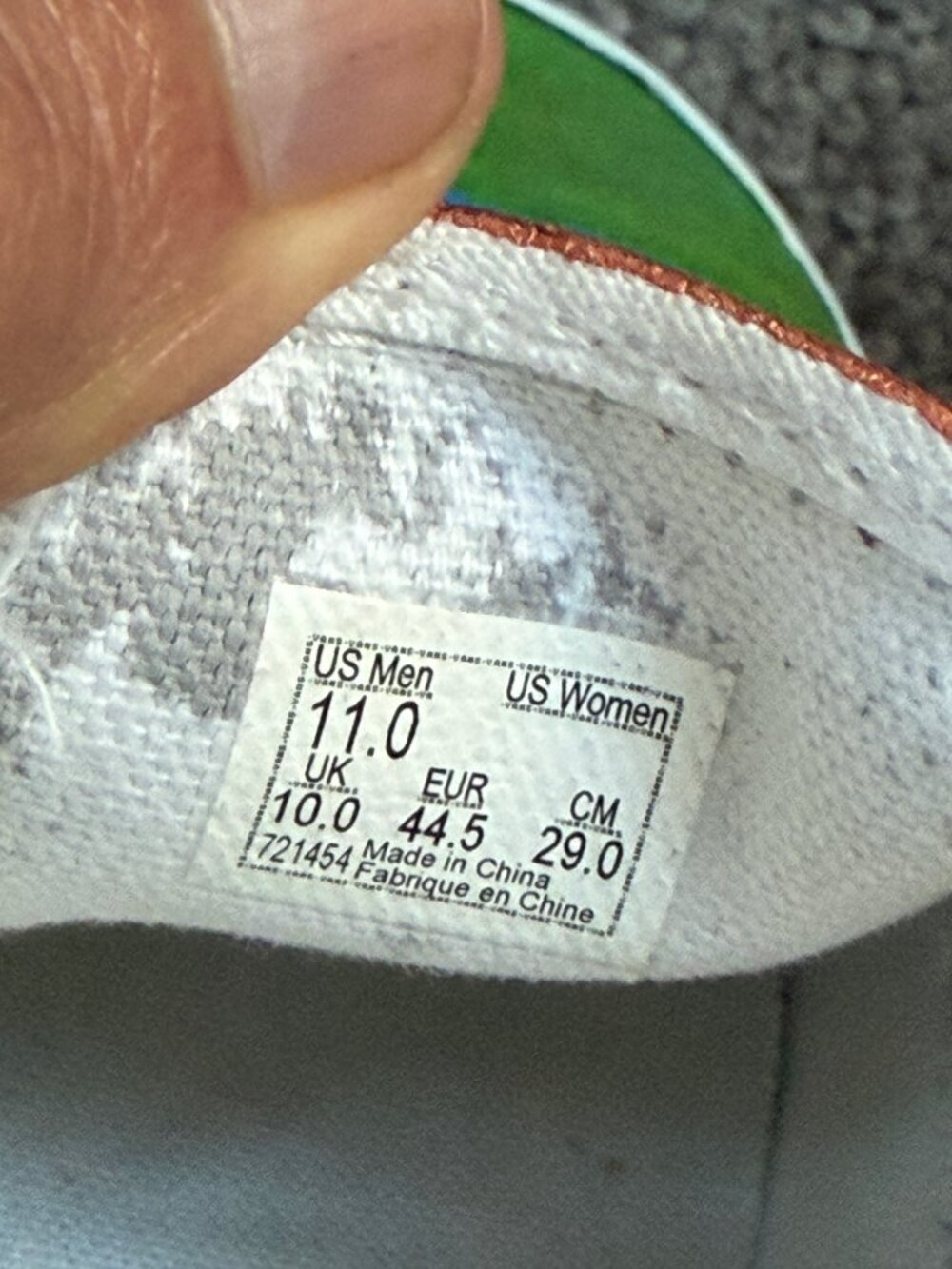 Custom Hand-Painted Vans Slip-On Wide Shoes - Mushoku Tensei Rudeus Anime Men 11 - Picture 12 of 13